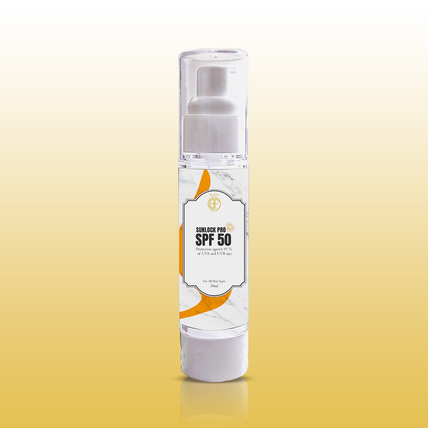 Sunblock PRO SPF 50 - For all types of skin – befab.pk
