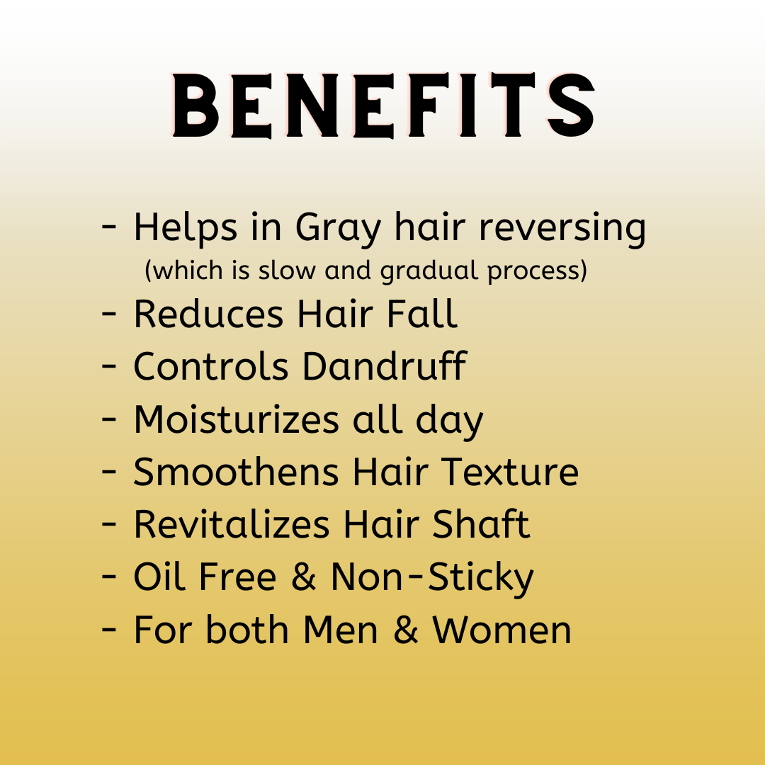 gray hair reversing - hair fuel benefits